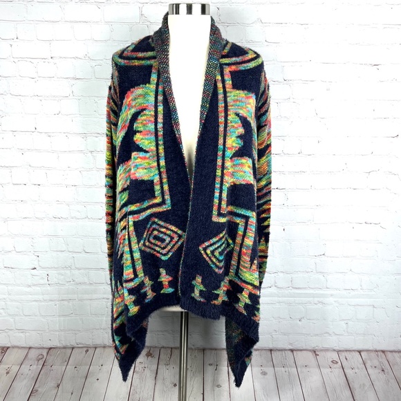 Renee C. Sweaters - NWT🤩 |•RENEE C.•| Super SOFT Multicolor Cardigan Sweater Size M/L